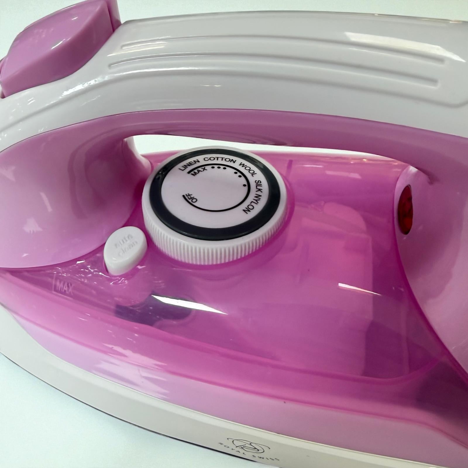 Royal Swiss Strijkijzer 2600W – Keramische Zoolplaat – Krachtig & Soepel Strijken