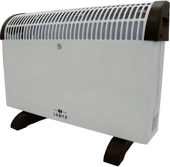 Lentz Convectorkachel - elektrische verwarming - 2000W - 3 warmtestanden