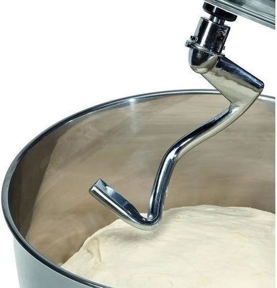Royal Swiss Keukenmachine XXL 10 Liter – 2300W Deegmachine met 10 Snelheden & RVS Accessoires