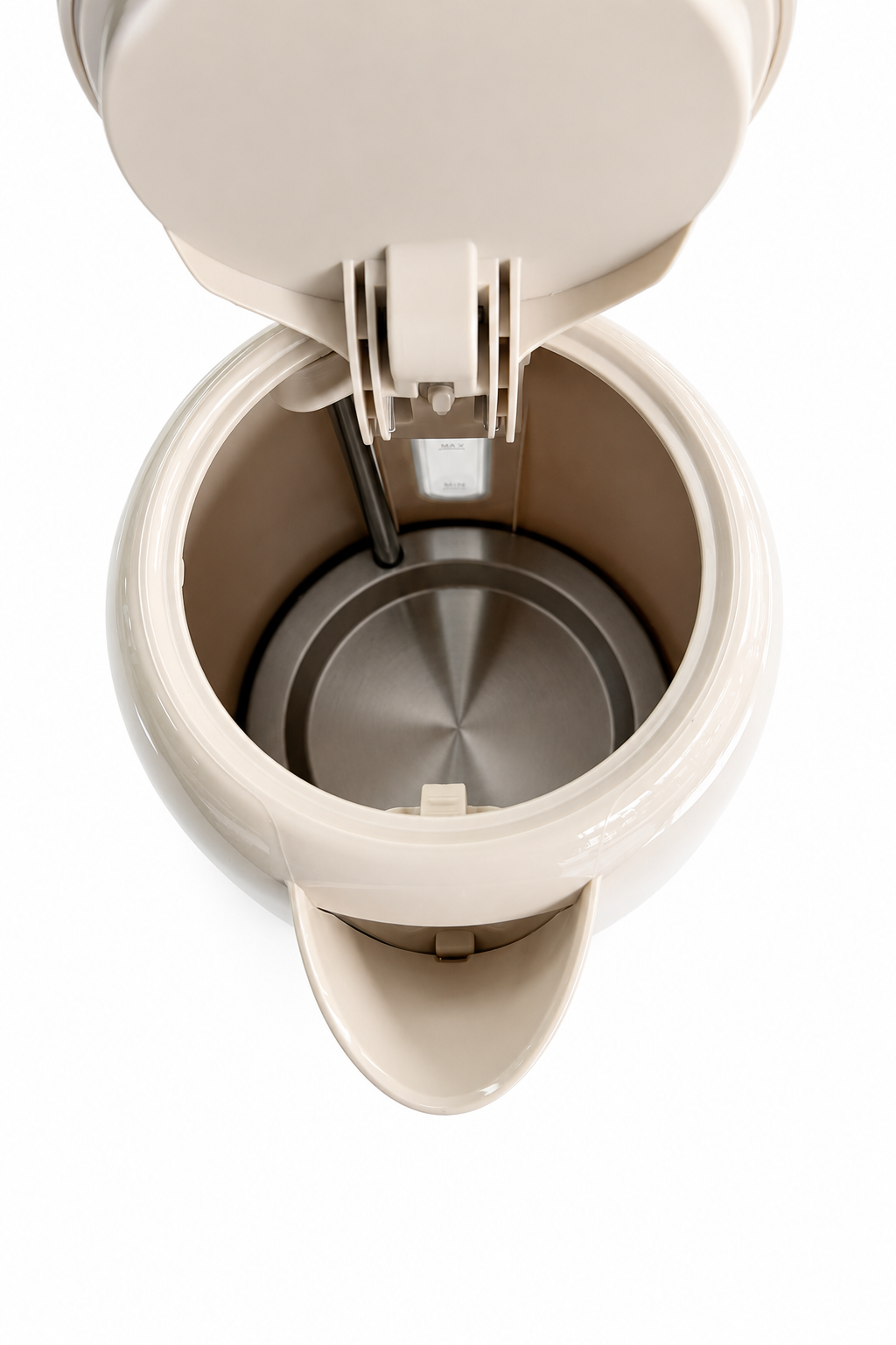 Bavary Waterkoker 1.7L 2200W – Luxe Beige Goud Design – Draadloos met Automatische Uitschakeling