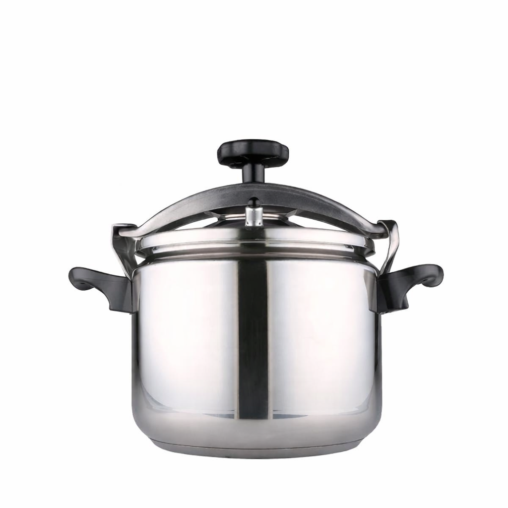 Bavary Snelkookpan Inox – 12 Liter – RVS Snelkookpan – Snel, Veilig & Energiezuinig Koken