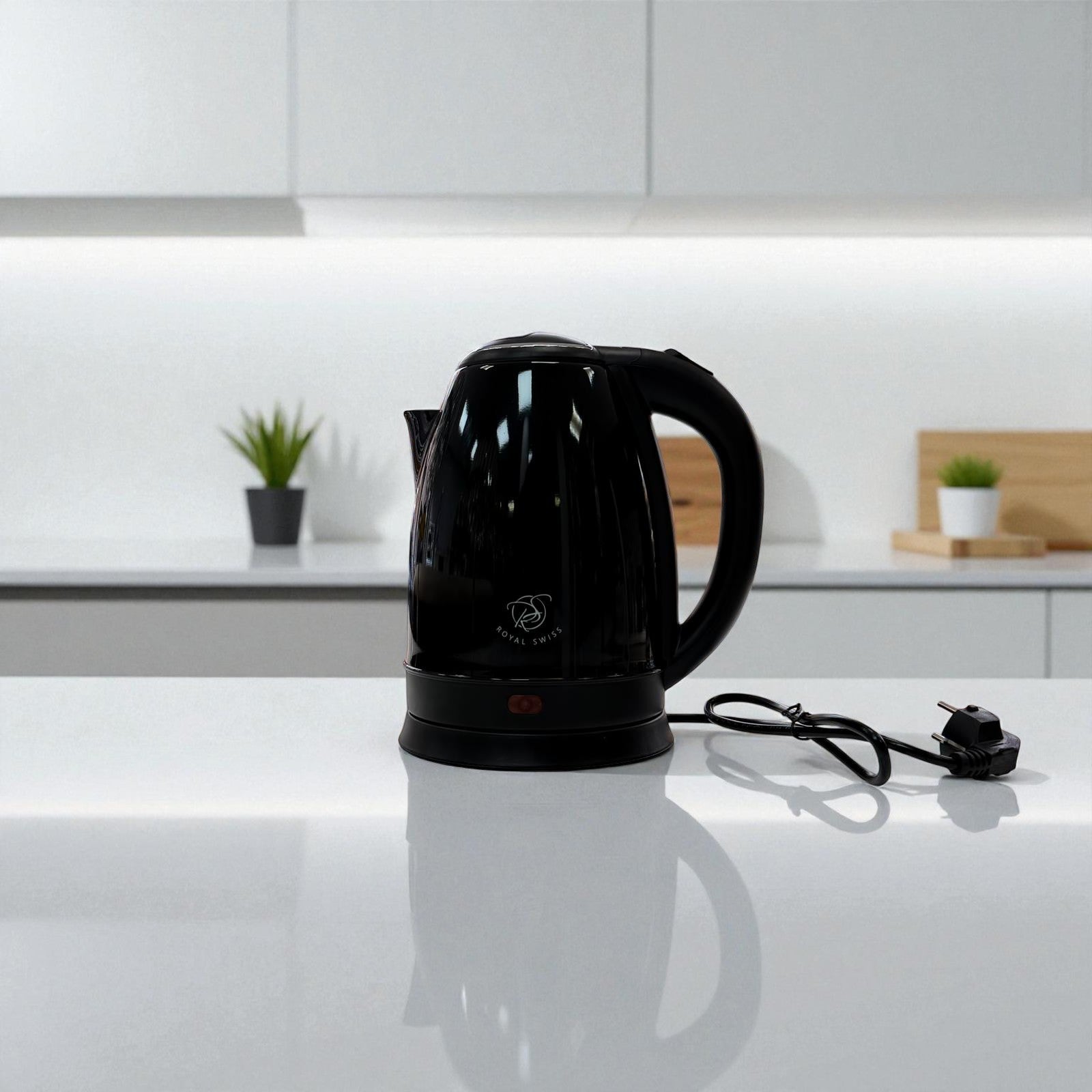 Royal Swiss RVS Waterkoker 1,7L – Snelkokend & Modern Keukendesign