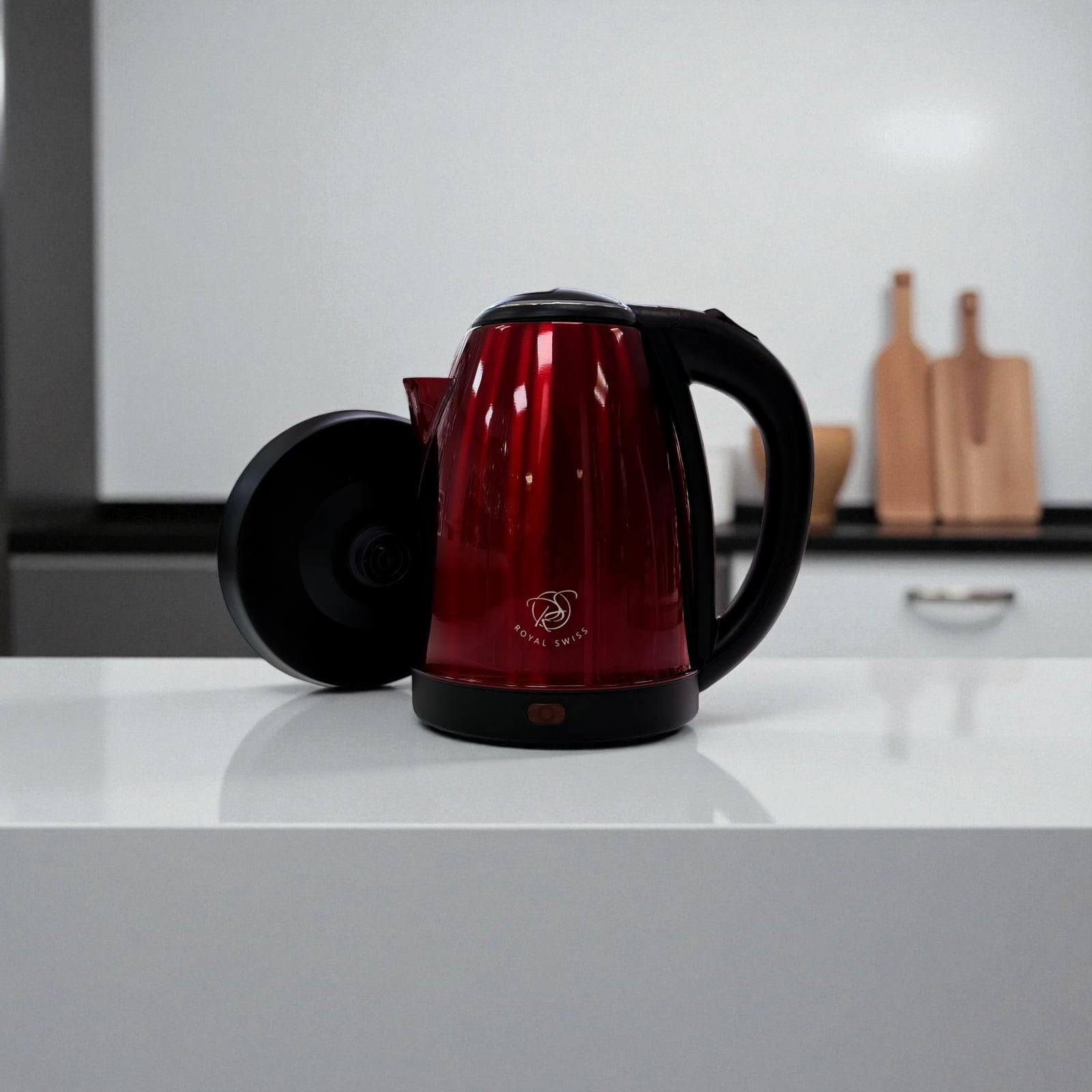 Royal Swiss RVS Waterkoker 1,7L – Snelkokend & Modern Keukendesign