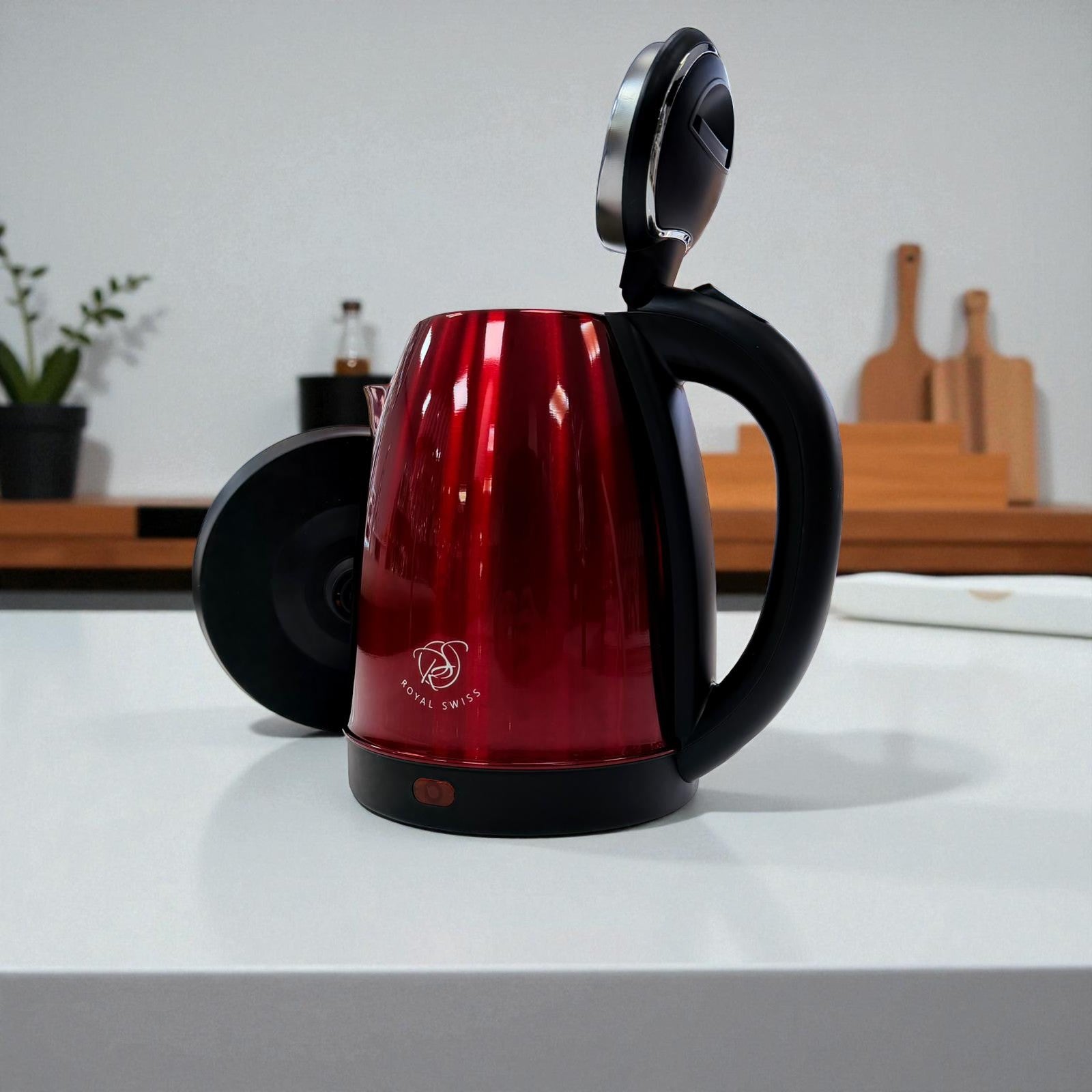 Royal Swiss RVS Waterkoker 1,7L – Snelkokend & Modern Keukendesign