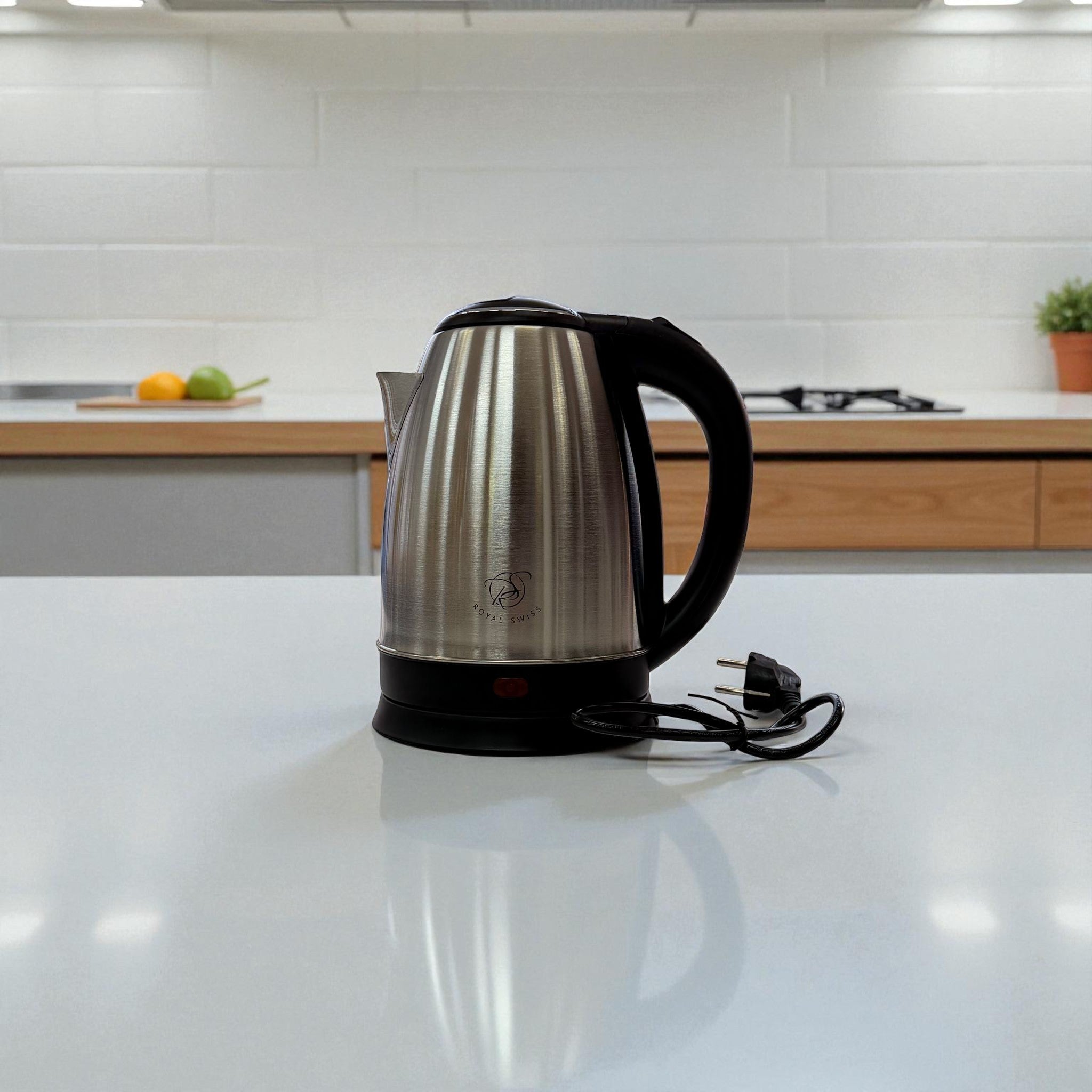 Royal Swiss RVS Waterkoker 1,7L – Snelkokend & Modern Keukendesign