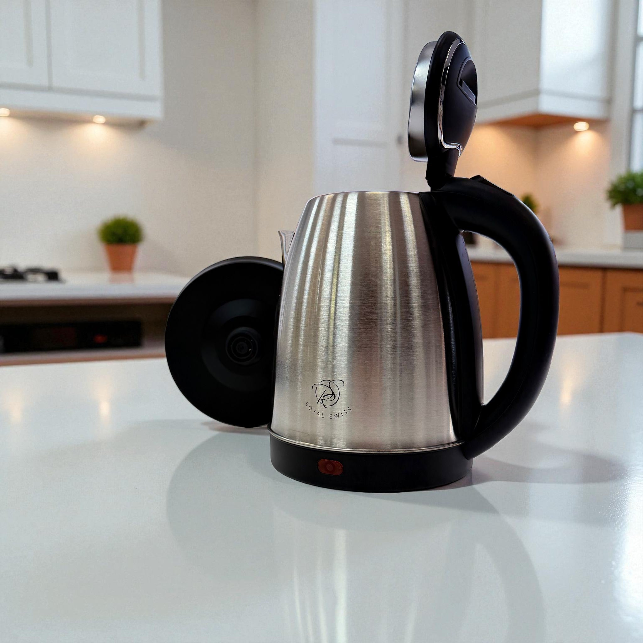 Royal Swiss RVS Waterkoker 1,7L – Snelkokend & Modern Keukendesign