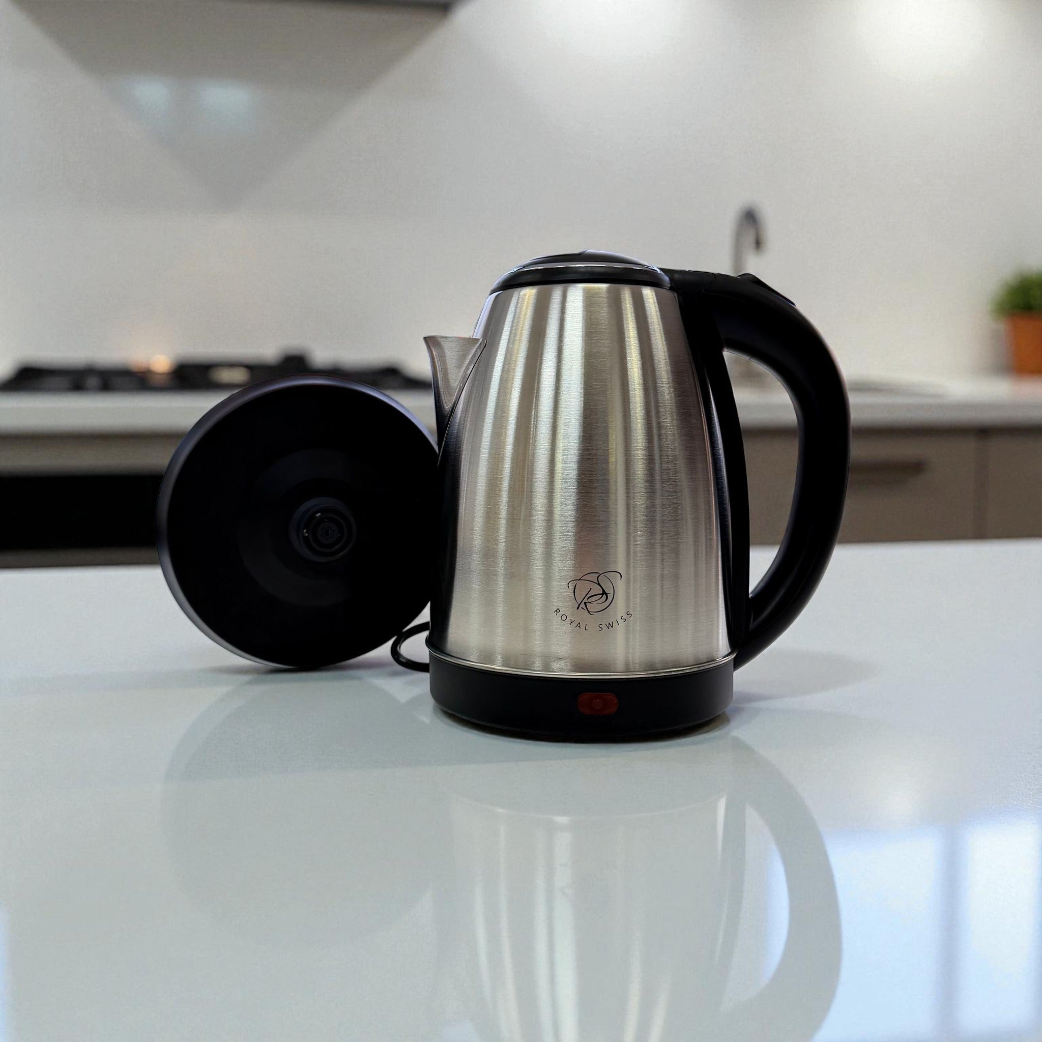 Royal Swiss RVS Waterkoker 1,7L – Snelkokend & Modern Keukendesign