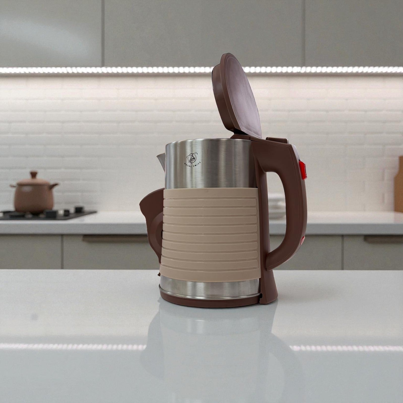 Royal Swiss Waterkoker 1,7L – RVS – Snel kokend & Modern Design