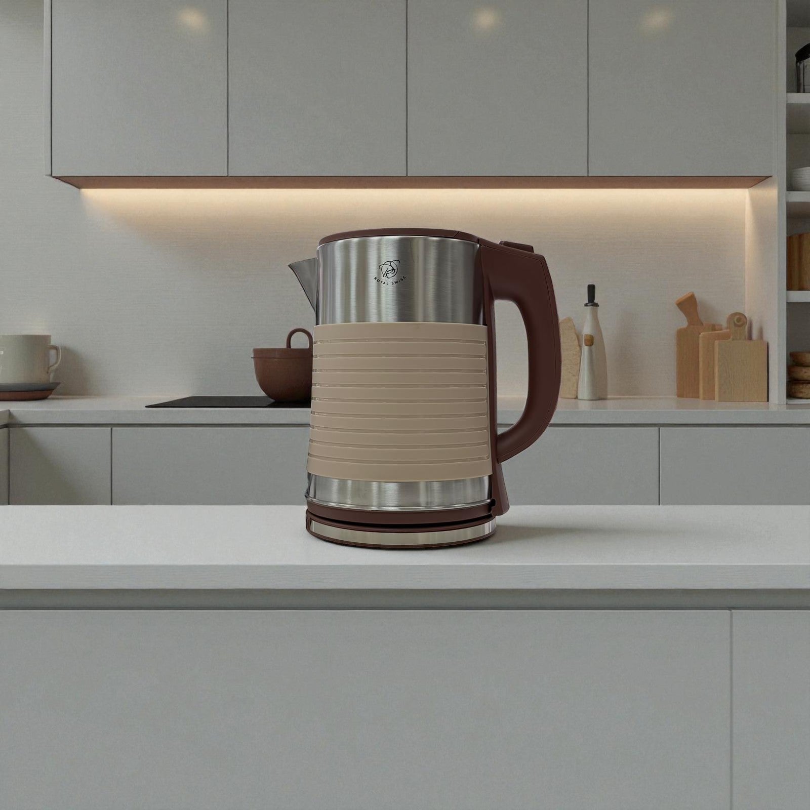 Royal Swiss Waterkoker 1,7L – RVS – Snel kokend & Modern Design