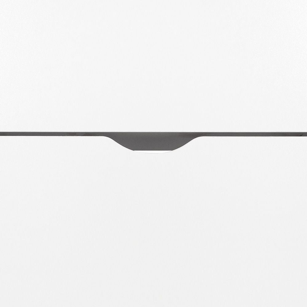 Witte Schoenenkast met 3 Kanteldeuren – Smal Schoenenrek Hal Kast – 60x119 cm