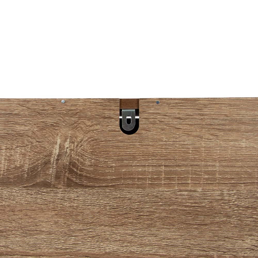 Houten Schoenenkast met 3 Deuren – Schoenenrek Hal Kast – 63x122 cm – Zwart Accenten