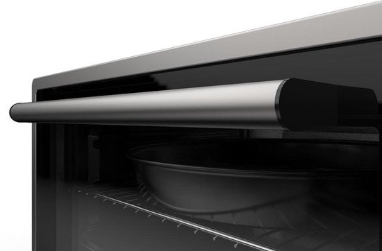 Teffo Vrijstaande Oven 42 Liter – 2000W – Hetelucht Turbo-fan – Elektrische Oven – Grijs