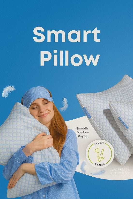 Comfort Smart Pillow Hoofdkussen 60×70 – Verkoelend Slaapkussen bij Nekklachten