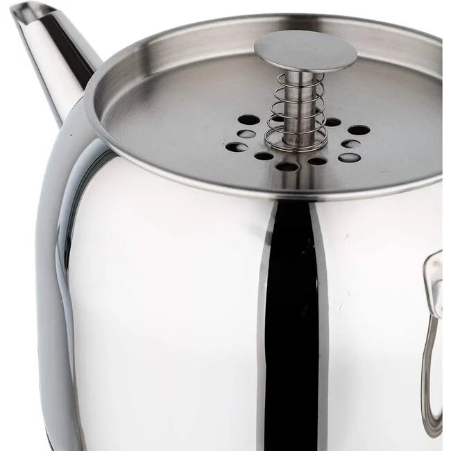 Almina Metalen Theepot Set 1,0L & 2,0L – 2-delig – Elegant & Warmtebehoud