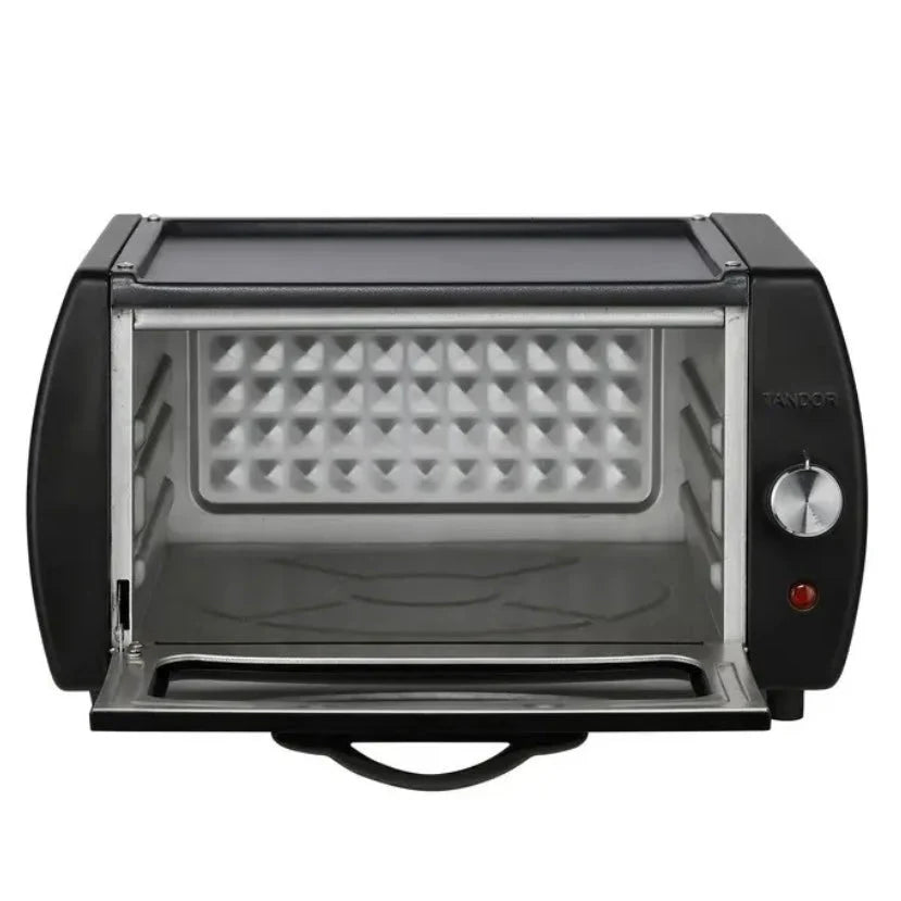 Almina Elektrische Tandoor Oven 2100W – Pizza Oven 36 cm | Compacte Multifunctionele Grill Oven 13L