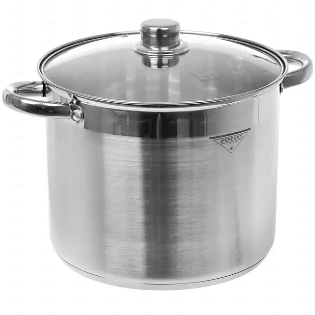 Mercury Haus Cosmo Pot 16L Ø30 cm –  RVS Kookpot 18/10 – Geschikt voor Inductie & Alle Warmtebronnen