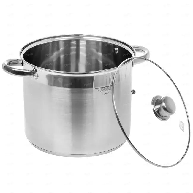 Mercury Haus Cosmo Pot 16L Ø30 cm –  RVS Kookpot 18/10 – Geschikt voor Inductie & Alle Warmtebronnen