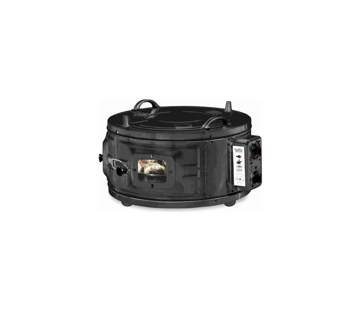 Teffo Ronde Elektrische Oven 32L – Vrijstaand – Turbo & Thermostaat – Grill – Boven- en Onderwarmte
