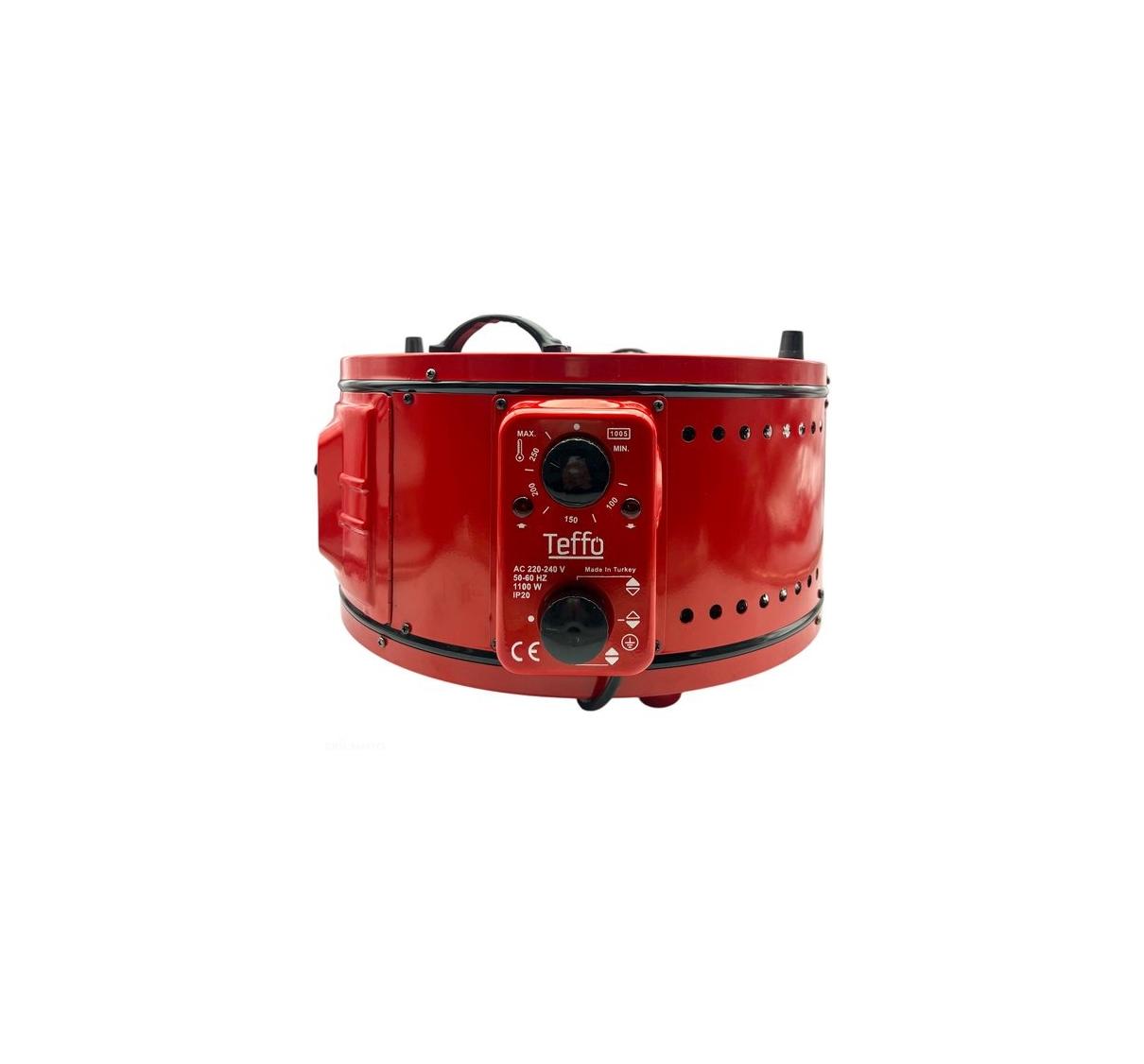 Teffo Ronde Elektrische Oven 32L – Vrijstaand – Turbo & Thermostaat – Grill – Boven- en Onderwarmte