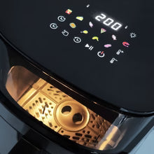Royal Swiss Airfryer 8 Liter met Kijkvenster – Digitale Bediening– 1500W – Grote Capaciteit